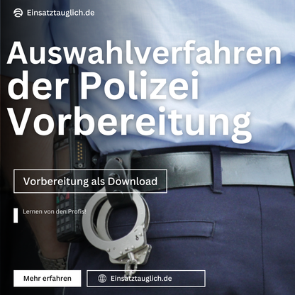 Polizei Einstellungstest Komplettpaket 2026 – Strukturierte Vorbereitung & realistische Testsimulation